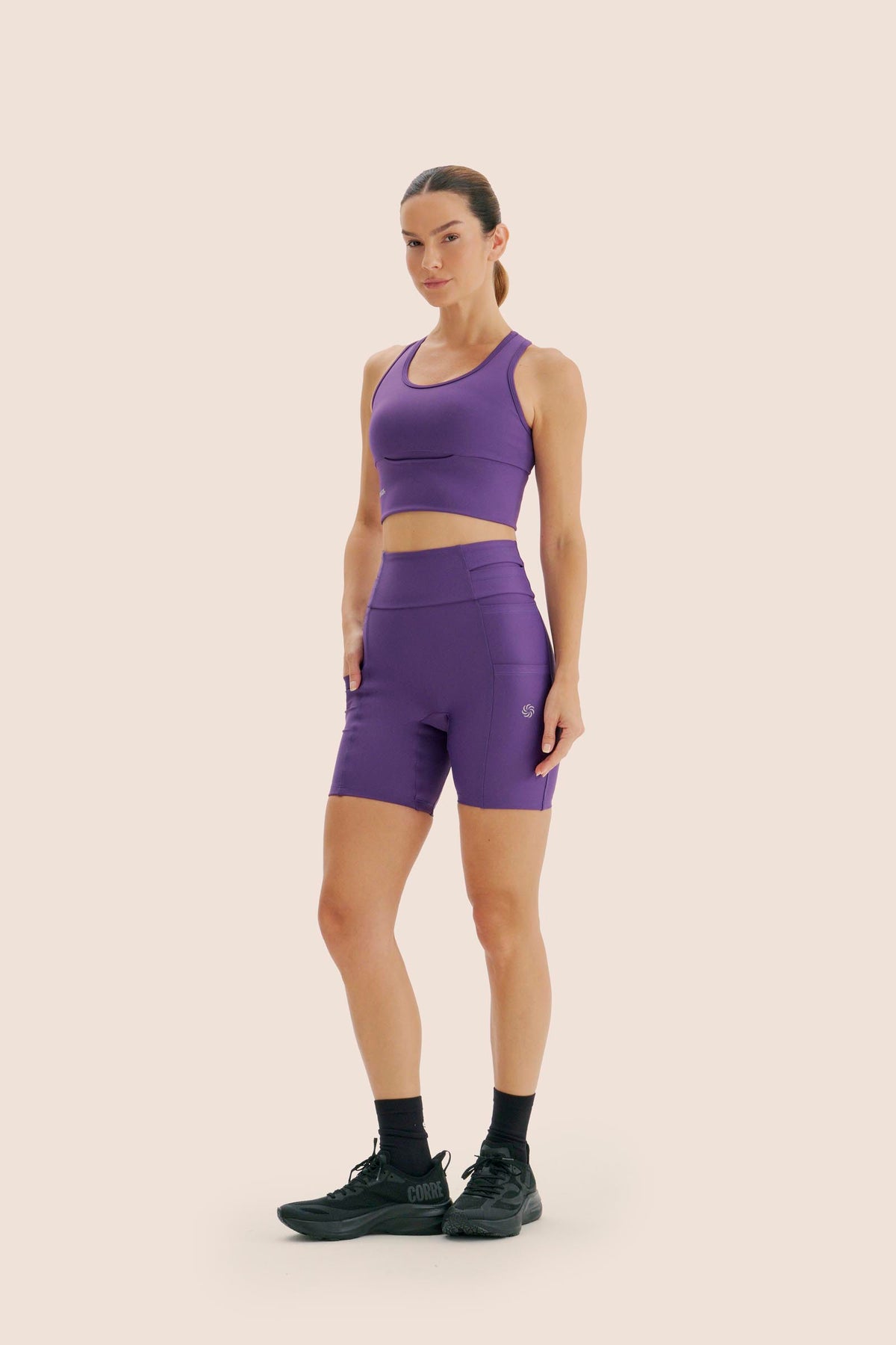 TOP DE COMPRESSÃO MULTIBOLSOS FlexSkin™ AÇAÍ