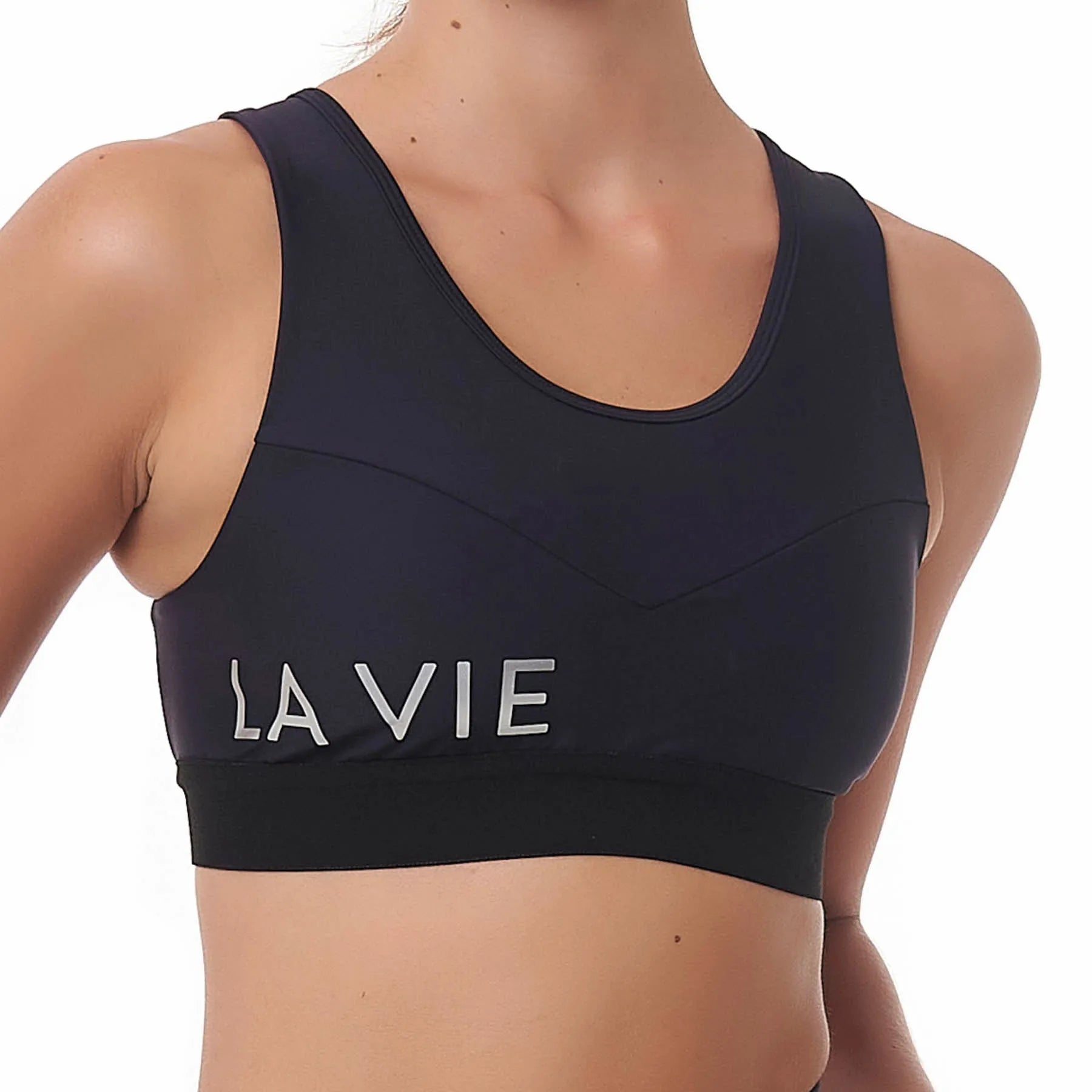 Top de Compressão com Bolso Recortes Total Emana