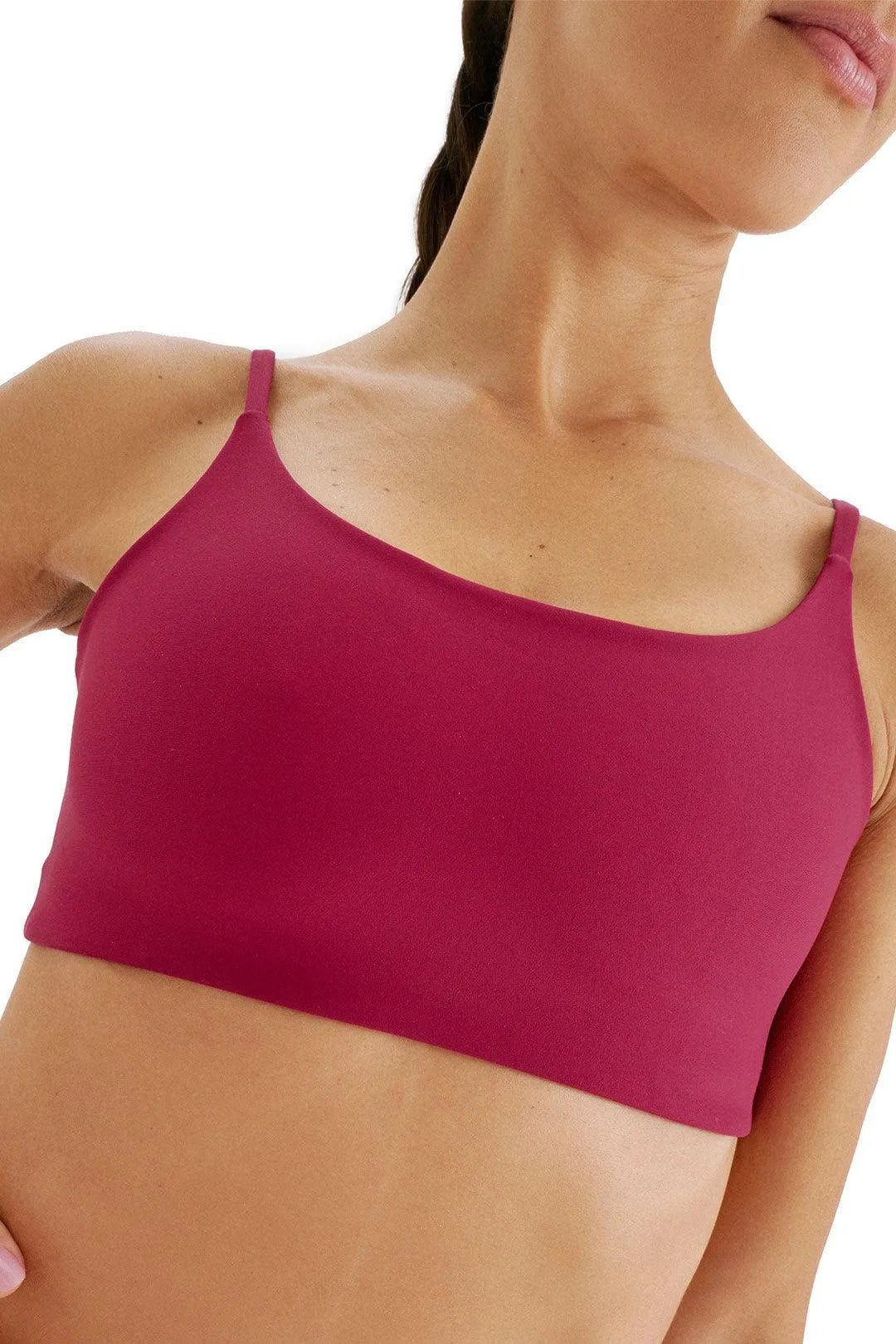 Top de Compressão Faixa Regulável Aloeskin Cereja