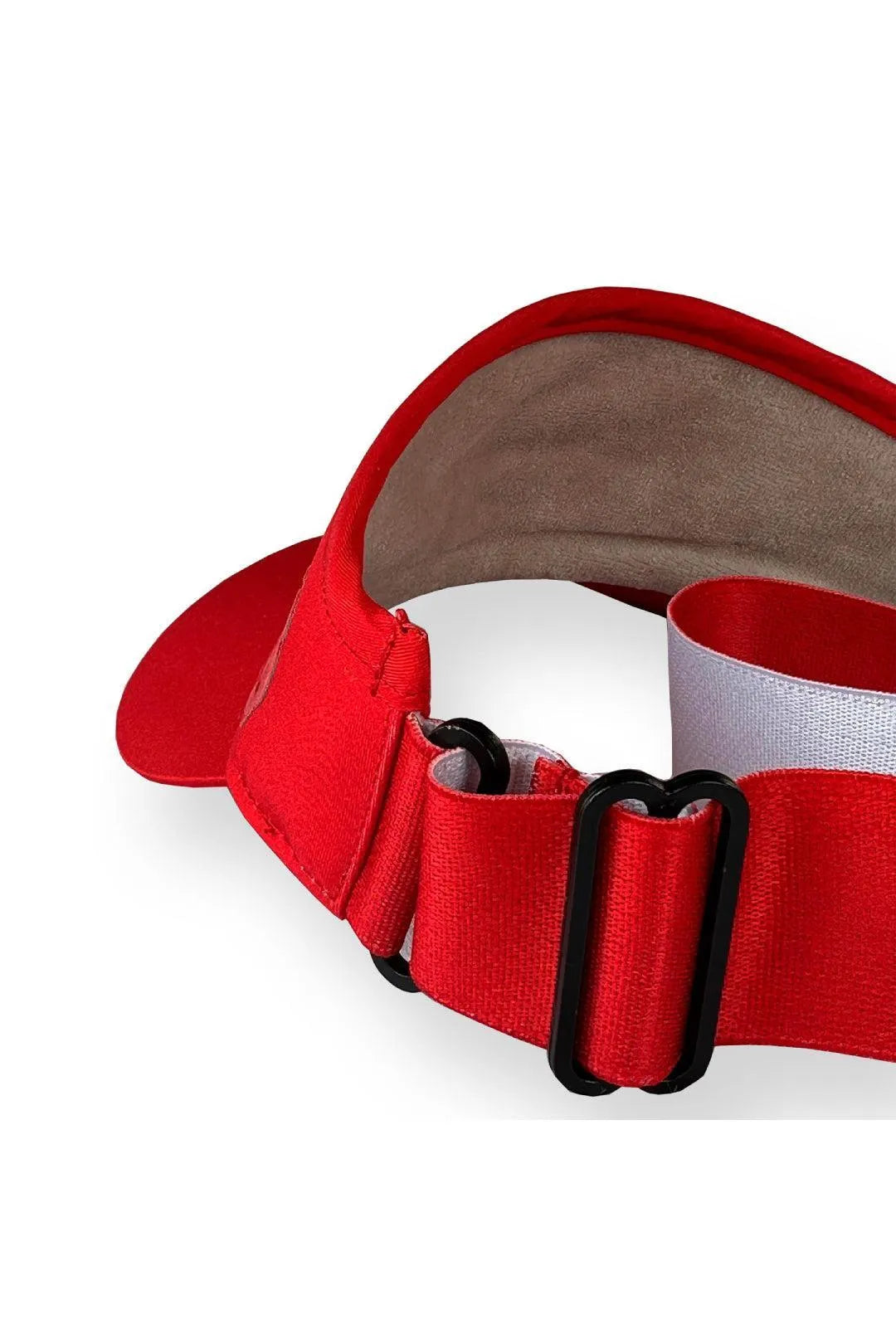 Viseira com regulagem Vermelho